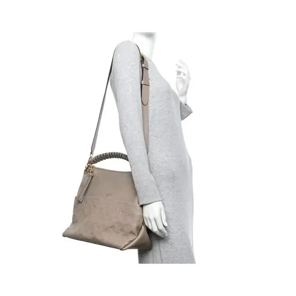 Louis Vuitton Empreinte Maida Hobo Tourterelle Leather Bag Purse, Turtle Dove - Picture 2 of 16